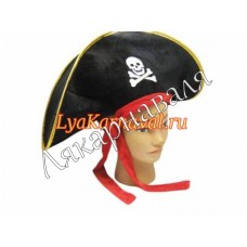 шляпа "Пират" велюр