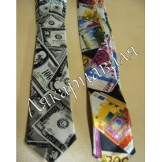 галстук "Деньги"