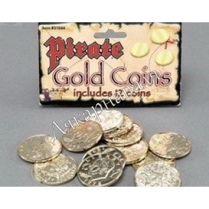 монеты золотые Пиратские
